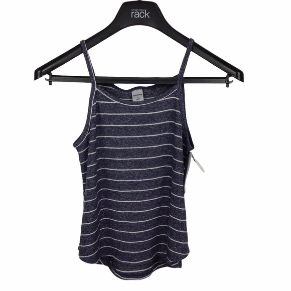 Nordstrom Other - Nordstrom Kids Cozy Hacci Tank Top Sleeveless Navy & White Girls L 10 / 12